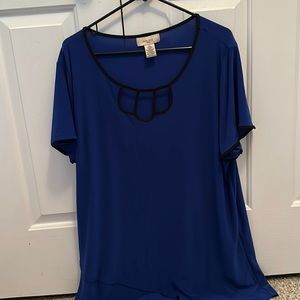 Royal blue Blouse